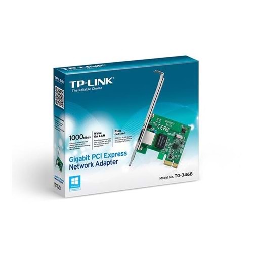 Tp-Link TG-3468 10/100/1000 Gbit PCIex Ethernet Kartı
